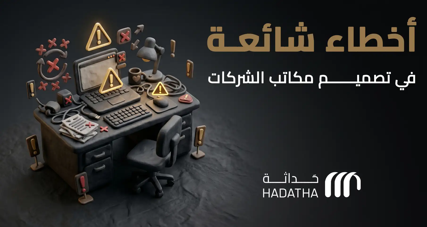 أخطاء شائعة في تصميم مكاتب الشركات
