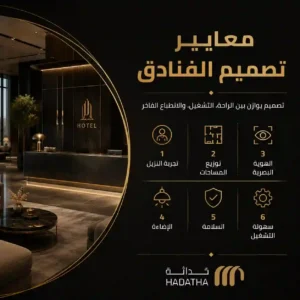 معايير تصميم الفنادق 6 معايير تصميم الفنادق