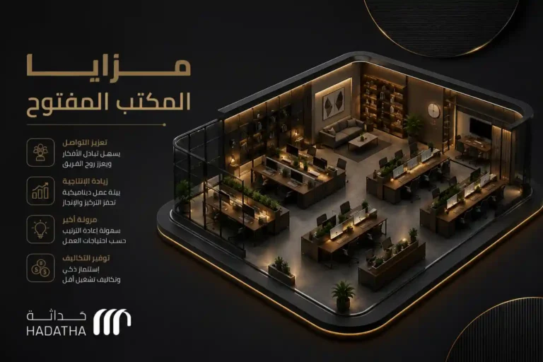 مزايا المكتب المفتوح