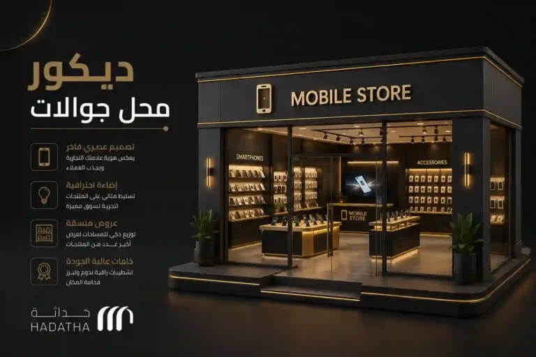 ديكور محل جوالات احترافي يجذب العملاء ويزيد فرص البيع 7 ديكور محل جوالات