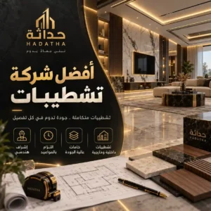 افضل شركة تشطيبات لتنفيذ مشروعك بجودة عالية