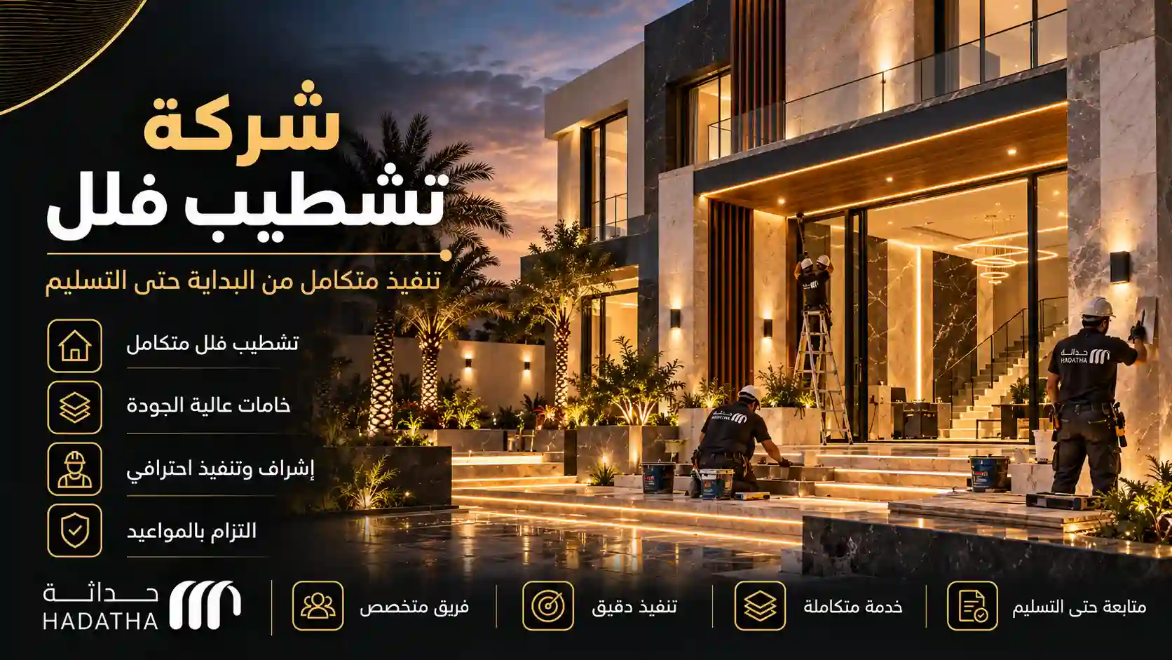 شركة تشطيب فلل