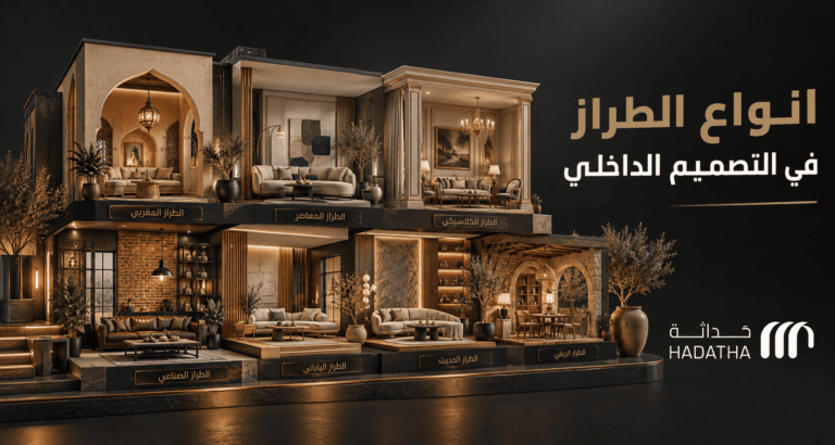 أنواع الطراز في التصميم الداخلي: كيف تختار الأنسب لمنزلك